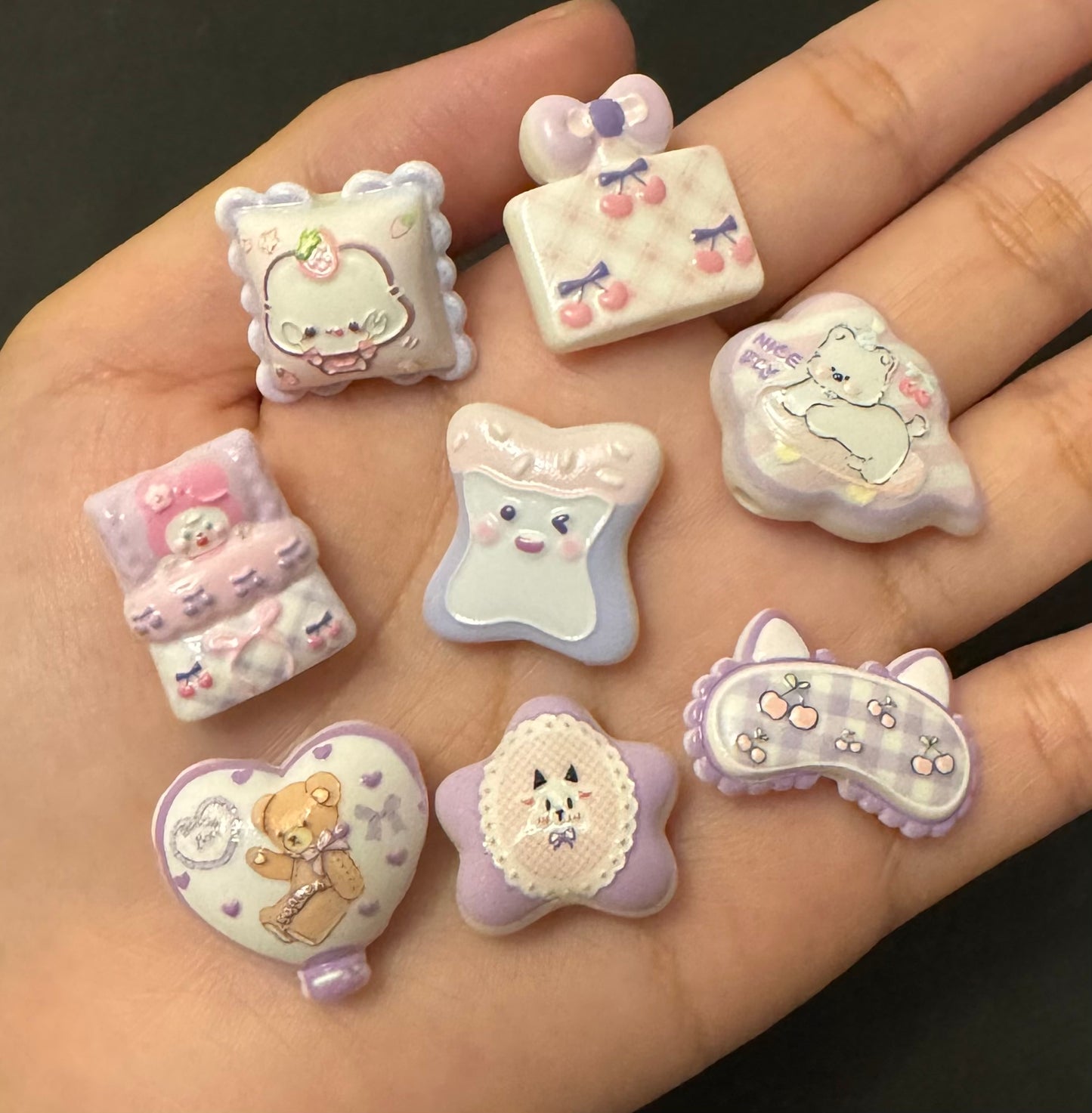 Purple Mix beads #2