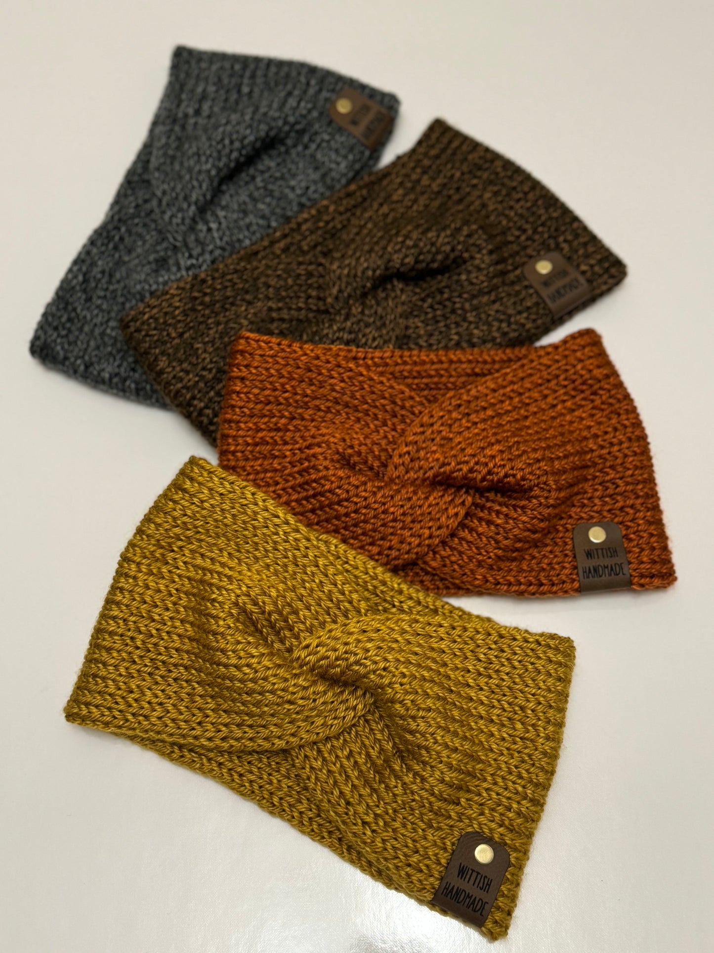 Knitted ear warmer