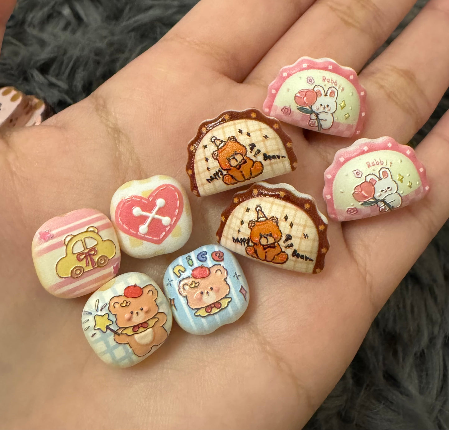 Mix beads #3 (8pcs)