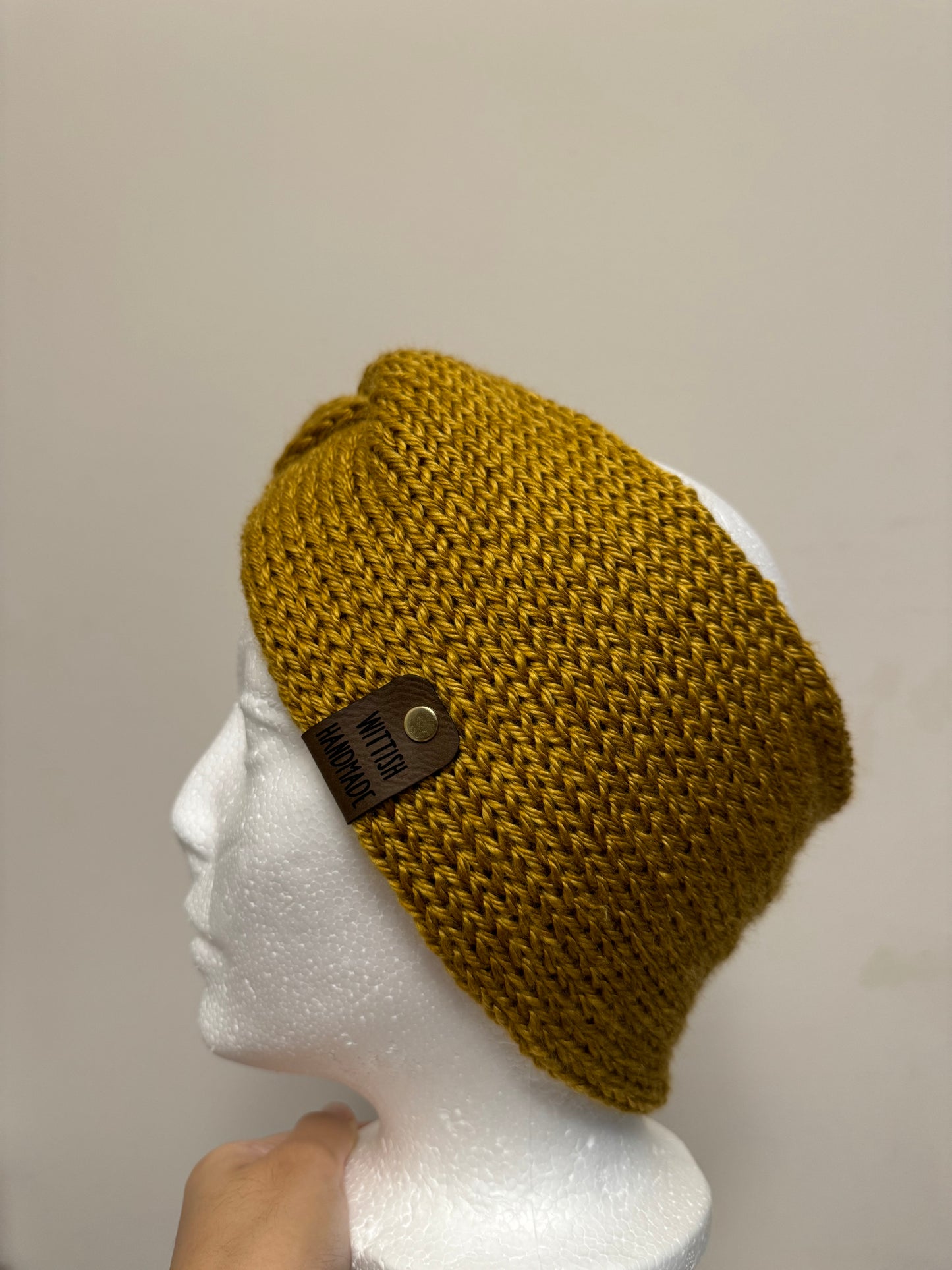 Knitted ear warmer