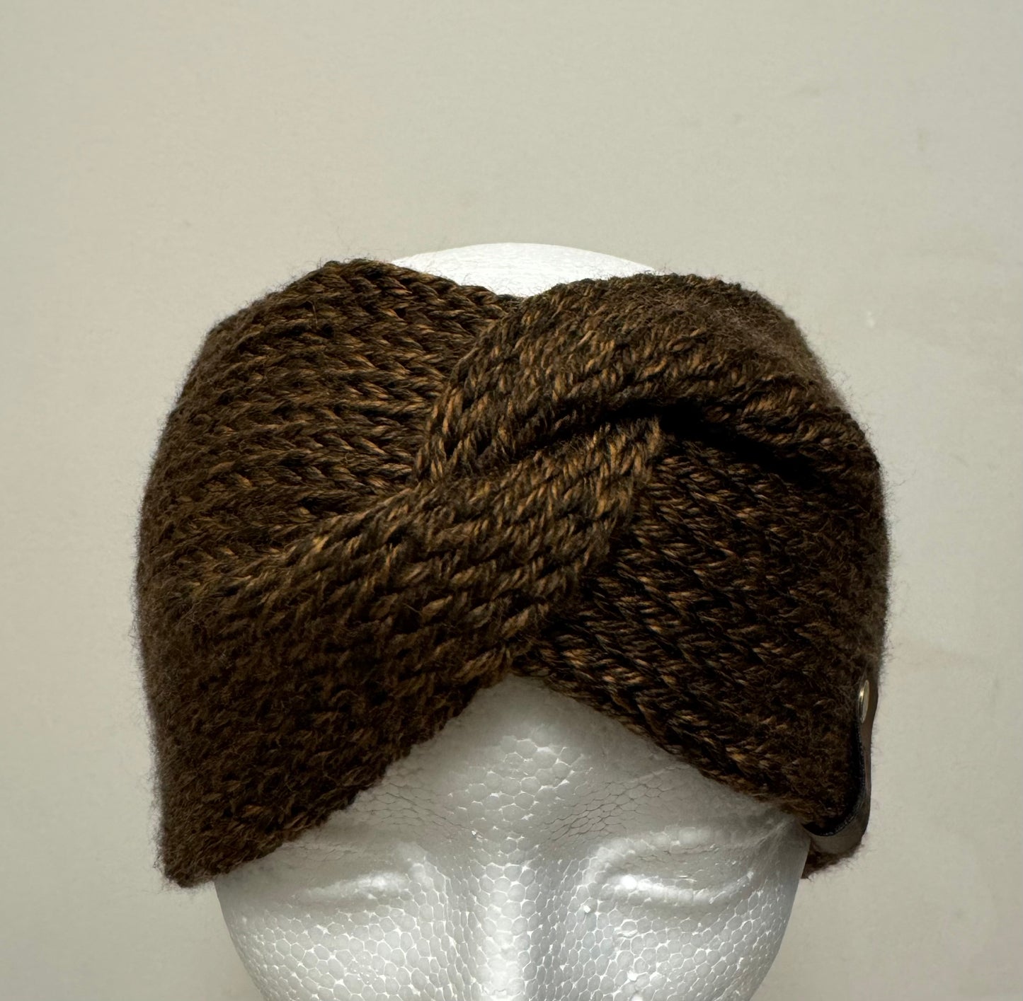 Knitted ear warmer
