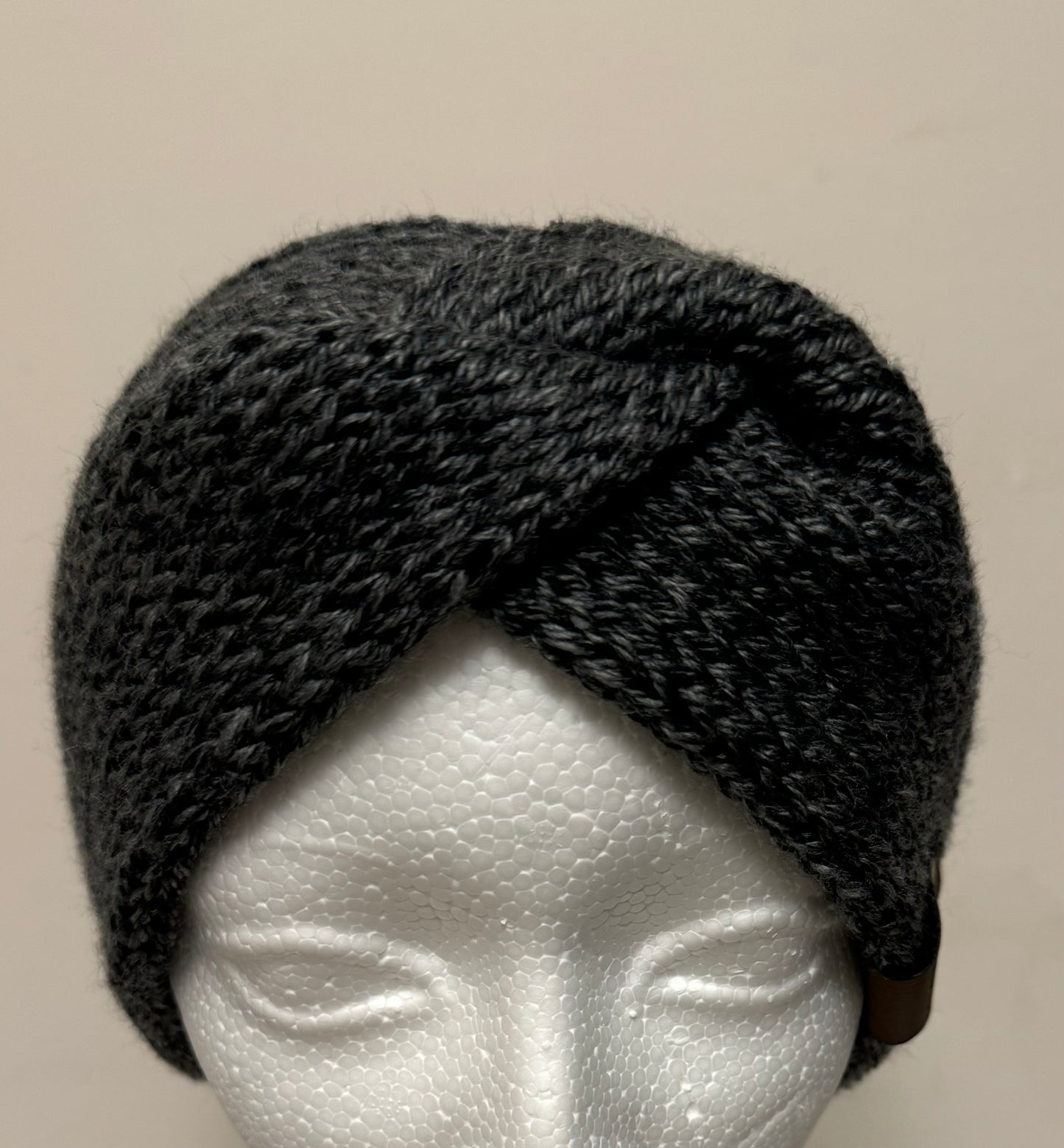 Knitted ear warmer