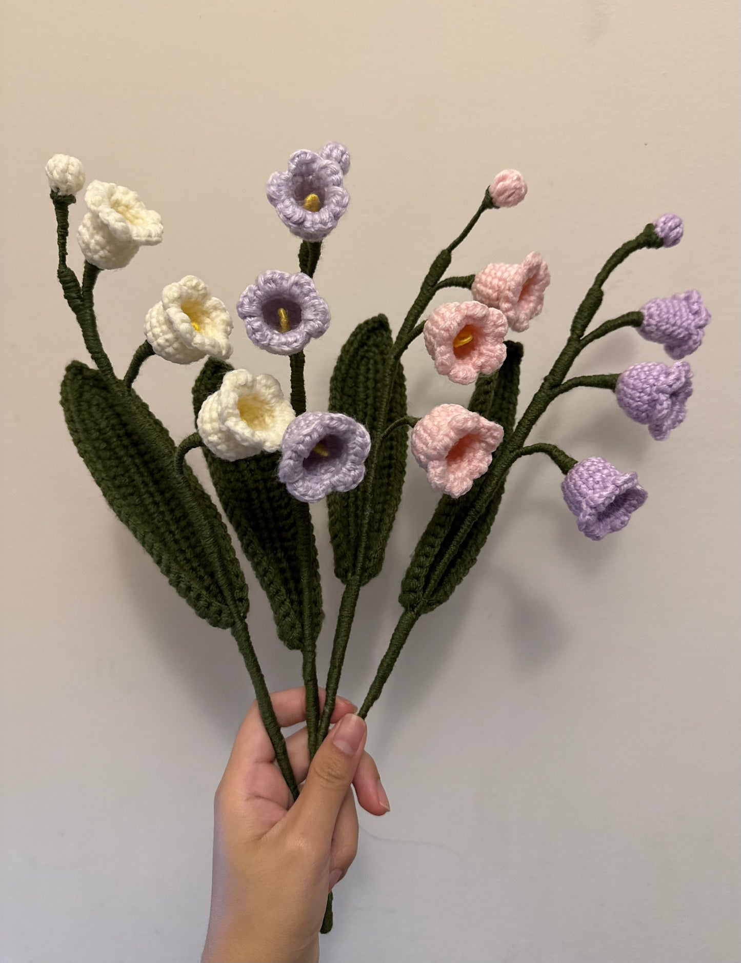 Crochet Lily of Valley || Price Per Piece || Description below (Click to choose color)
