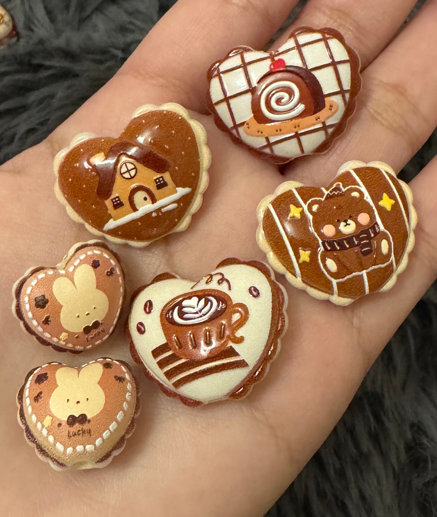 Mix beads #1 (6pcs)