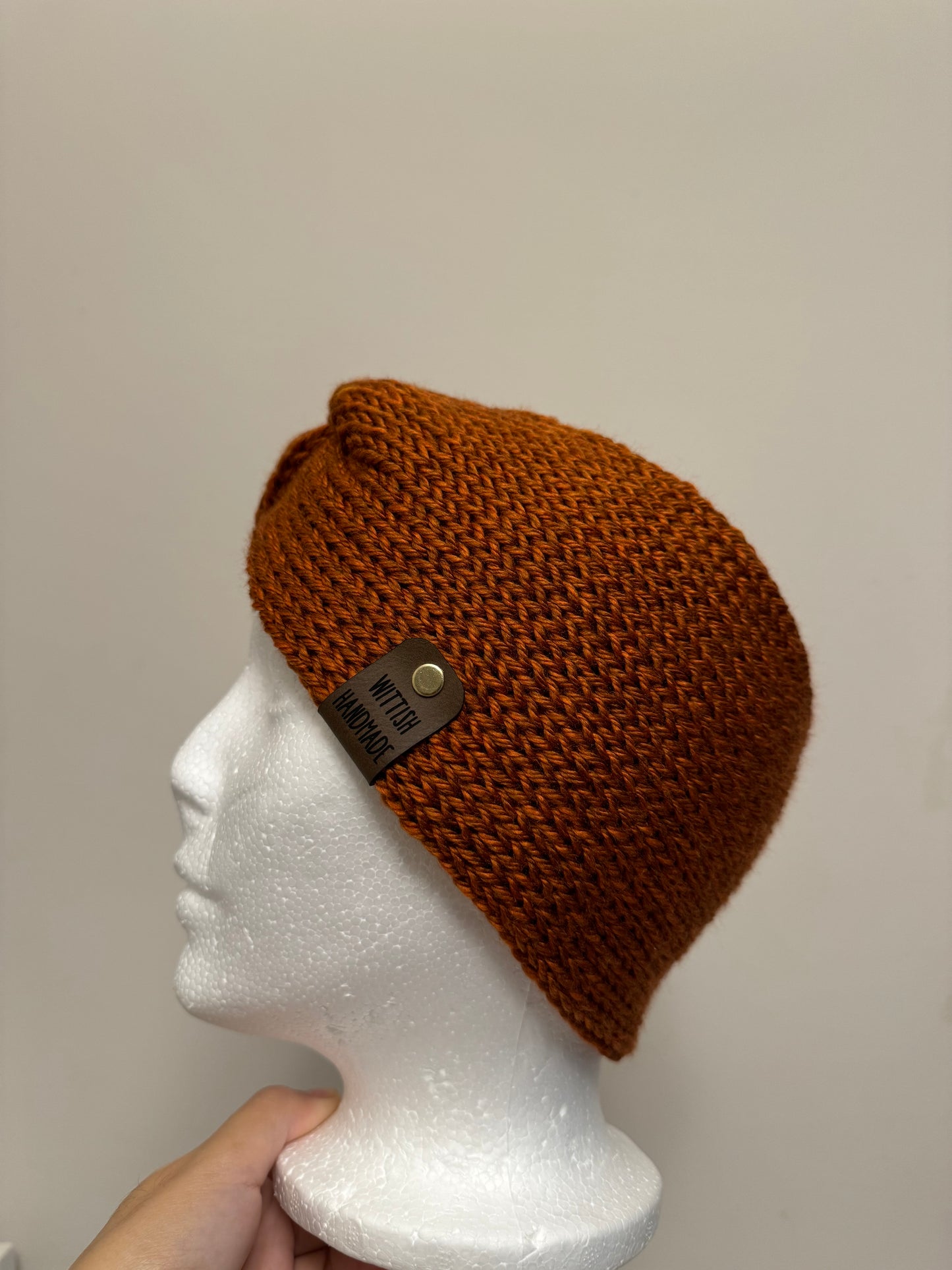 Knitted ear warmer