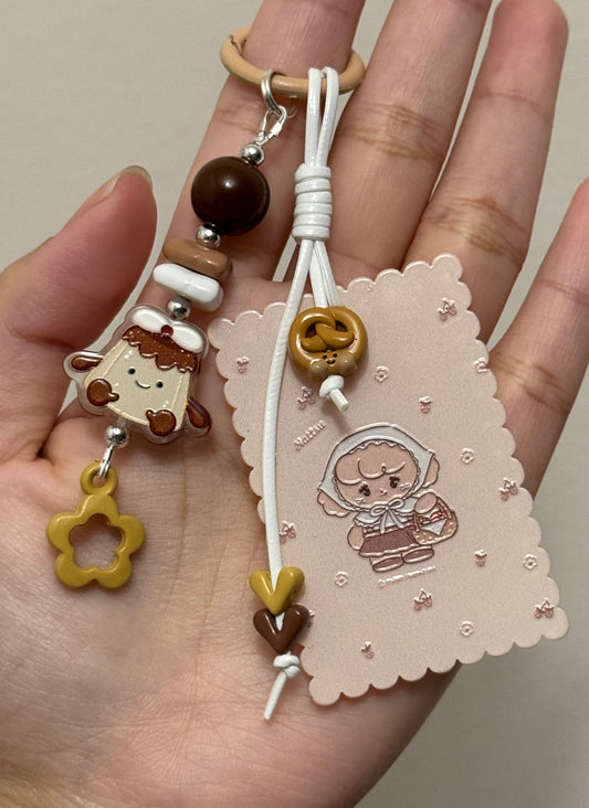 Brown Bag Charm/Keychain